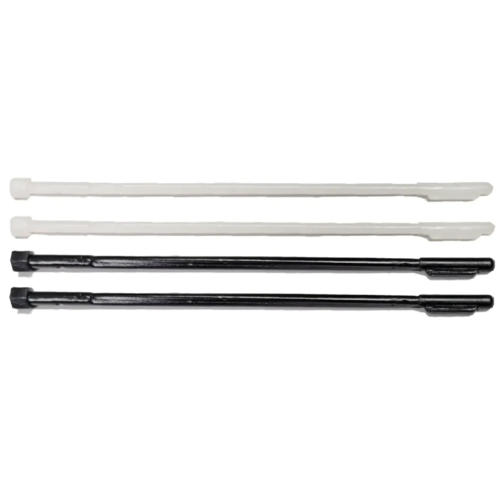 Draft Dodger Nylon Torsion Rods. Used to provide Closing Force on the Gasket to get energy efficiency properties for their mail slots