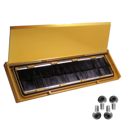 Model: Surface Open with Parts: screws, gasket, brushes, anchoring points, torsion rods. Installed as a retrofit to save energy or as a new install. This draft dodger surface mount mail slot is the best option to keep your dwellings thermal envelope closed.