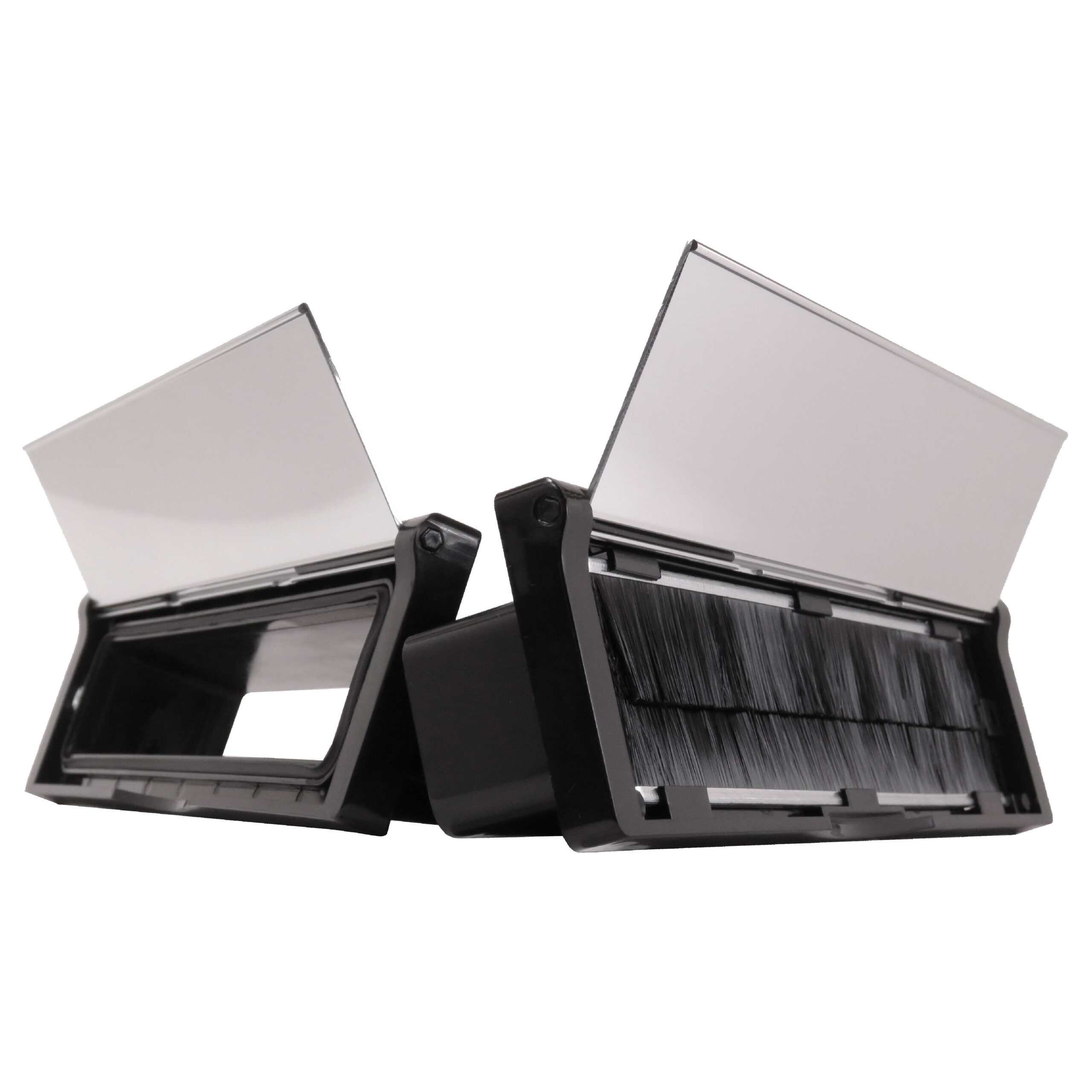 Black & Satin Silver Uni-T - Image 3
